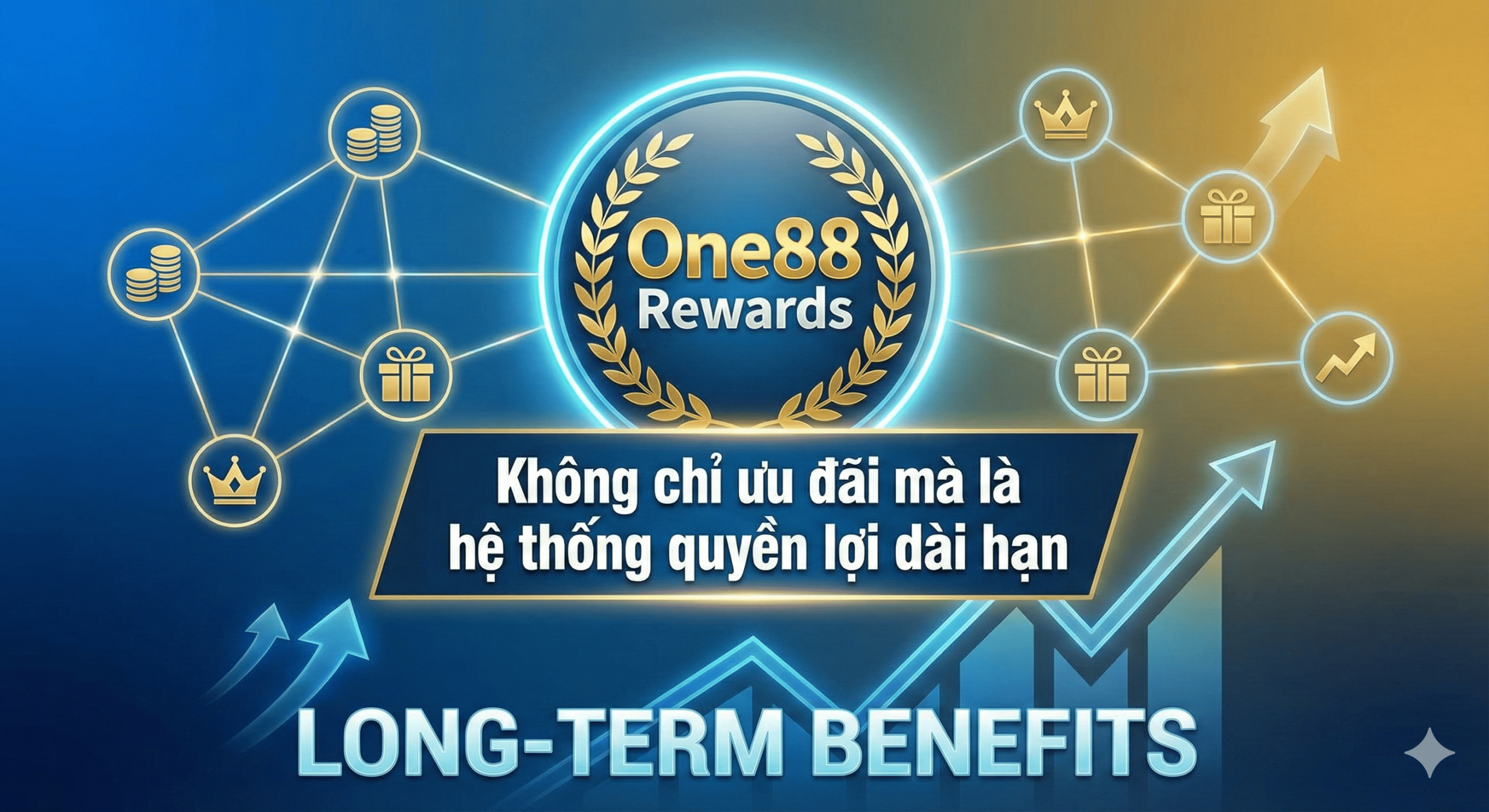 One88 | Link Vào Website One88 Siêu Tốc, Không Lo Bị Chặn 5 One88 Rewards – Không chỉ ưu đãi mà là hệ thống quyền lợi dài hạn