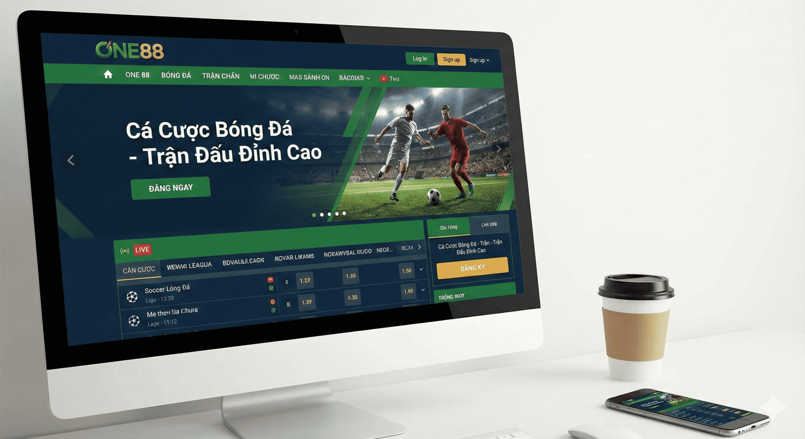 One88 | Link Vào Website One88 Siêu Tốc, Không Lo Bị Chặn 3 Giao diện Website cá độ bóng đá One88
